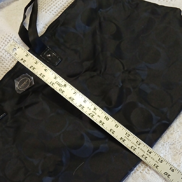 Coach Black Travel Tote and Pouch Set - Picture 7 of 12